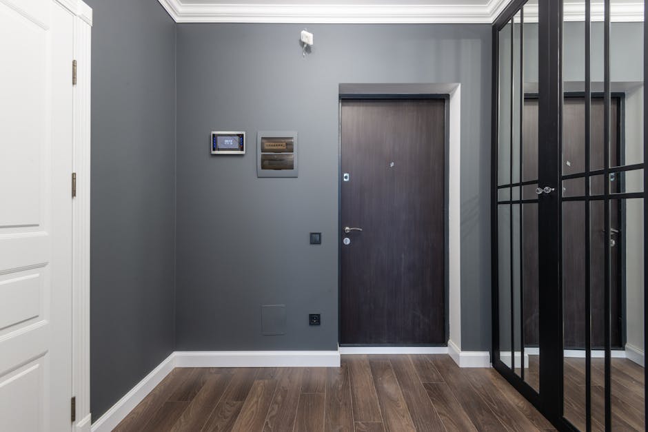 Interno di una casa intelligente moderna e connessa